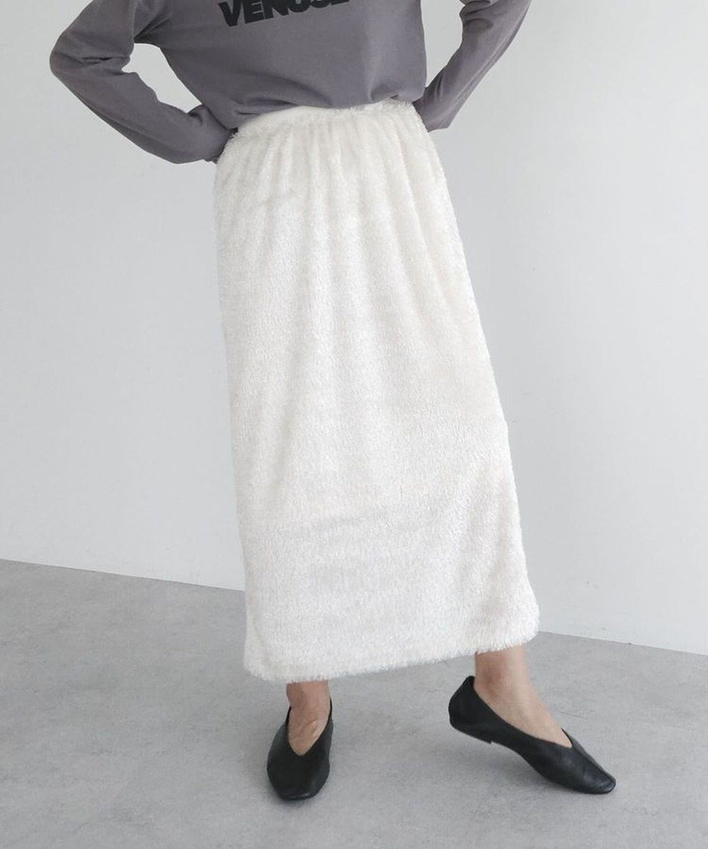 【グリーンパークス/Green Parks】のarmonia.シャギースカート インテリア・キッズ・メンズ・レディースファッション・服の通販 founy(ファニー) 　ファッション　Fashion　レディースファッション　Fashion for Women　スカート　Skirts　ストレッチ　Stretch, Stretchy Fabric　フィット　Fit, Slim Fit　ポケット　Pocket, Pocket Detail　夏　Summer　S/S・春夏　SS, Spring/Summer, Warm Season　A/W・秋冬　Autumn/Winter　Ivory|ID: prp329100004655018 ipo3291000000033661973