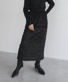 【グリーンパークス/Green Parks】のarmonia.シャギースカート Black|ID: prp329100004655018 ipo3291000000033661975