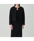 【グレース コンチネンタル/GRACE CONTINENTAL】のラメシャイニーコクーンジャケット ブラック|ID: prp329100004655021 ipo3291000000033662021