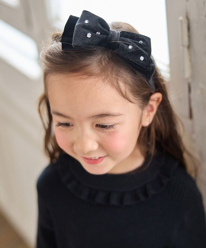 【エニィ/ANY / KIDS】のビジュー付き ベロアリボンカチューシャ インテリア・キッズ・メンズ・レディースファッション・服の通販 founy(ファニー) https://founy.com/ ファッション Fashion キッズファッション Fashion for Kids アクセサリー Fashion Accessories ガーリー Girly, Feminine Style スマホ Smartphone, Mobile Device 人気 Popular, Best Seller ビジュー Bijou, Jewel-like Accent ベロア Velour, Soft Velvet ラベンダー Lavender リボン Ribbon, Bow 再入荷 Restock / Back in Stock エレガント 上品 Elegant セレモニー Ceremony |ID: prp329100004655174 ipo3291000000033808852