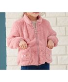 【エニィ/ANY / KIDS】のネコポケットボアブルゾン ピンク|ID: prp329100004655180 ipo3291000000034069630