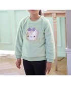 【エニィ/ANY / KIDS】の両面 フリース スパンコール トレーナー ミント×クマ|ID: prp329100004655188 ipo3291000000034347664