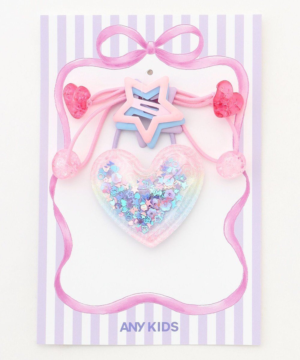 【エニィ/ANY / KIDS】の【WEB限定】ヘアアクセ 3SET (トゥインクルハート) インテリア・キッズ・メンズ・レディースファッション・服の通販 founy(ファニー) ファッション Fashion キッズファッション Fashion for Kids アクセサリー Fashion Accessories スマホ Smartphone, Mobile Device 人気 Popular, Best Seller ヘアアクセ Hair Accessory, Hair Clip モチーフ Motif, Design Theme 再入荷 Restock / Back in Stock おすすめ Recommended / Our Picks ピンク|ID: prp329100004655195 ipo3291000000034220494