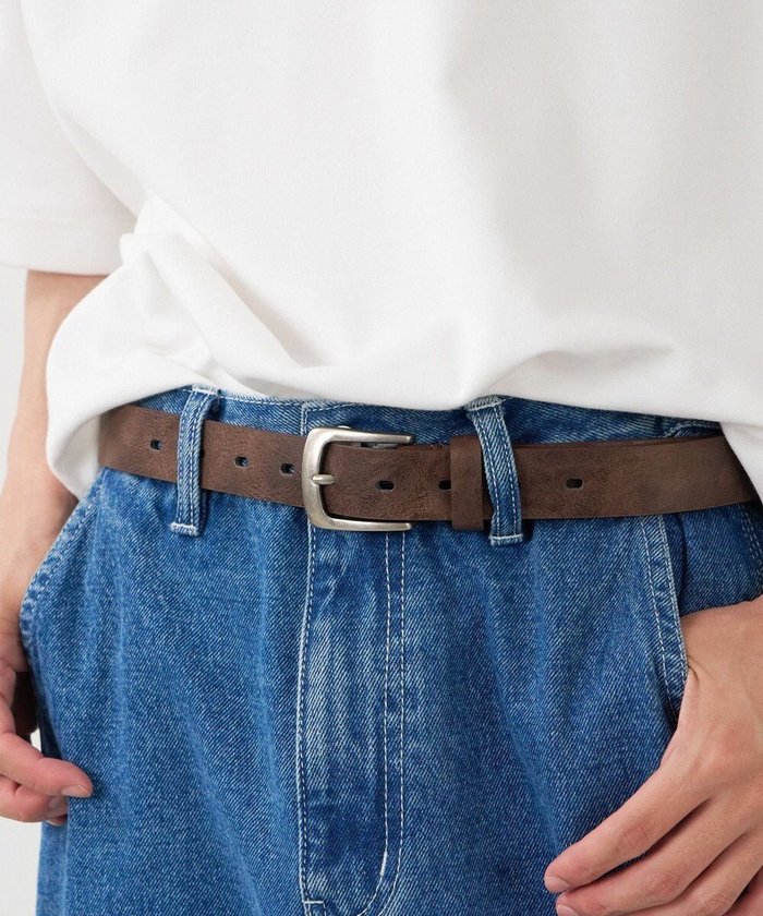 【ウィゴー/WEGO / MEN】のMヴィンテージベルト インテリア・キッズ・メンズ・レディースファッション・服の通販 founy(ファニー) https://founy.com/ ファッション Fashion メンズファッション Fashion for Men シンプル Simple, Minimal スタンダード Standard, Basic スマホ Smartphone, Mobile Device スラックス Slacks, Dress Pants スーツ Suit, Formalwear デニム Denim, Jeans Material フェイクレザー Faux Leather, PU Leather フォーマル Formal, Dressy ベーシック Basic, Essential ヴィンテージ Vintage Style エレガント 上品 Elegant 無地 Plain, Solid Color |ID: prp329100004655201 ipo3291000000033665838