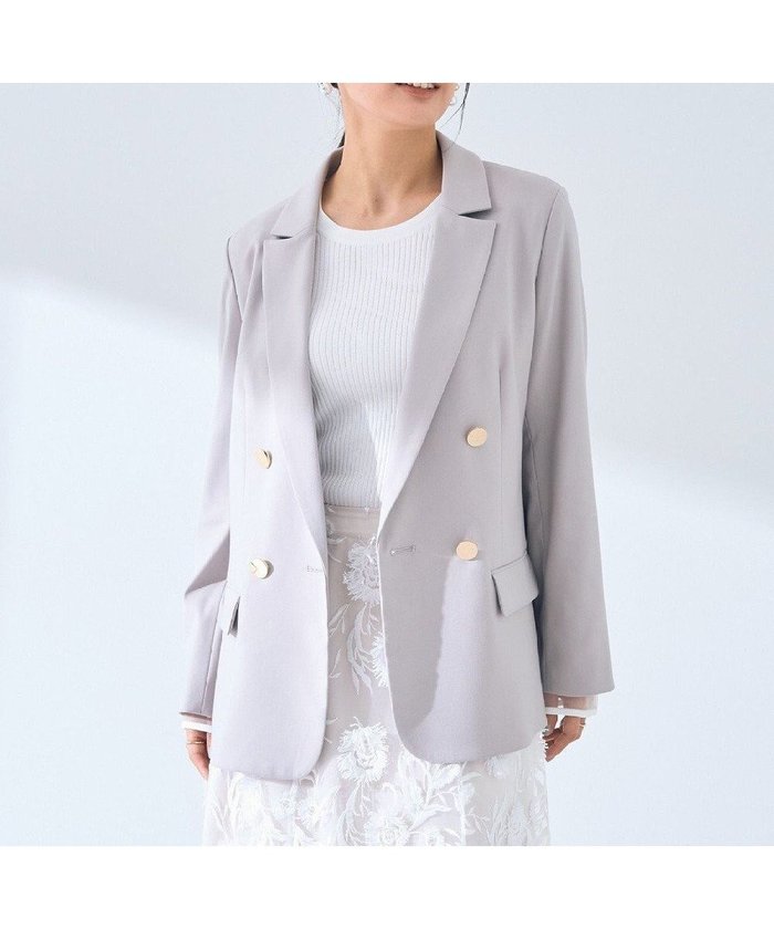【イェッカ ヴェッカ/YECCA VECCA】の金釦テーラードジャケット インテリア・キッズ・メンズ・レディースファッション・服の通販 founy(ファニー) https://founy.com/ ファッション Fashion レディースファッション Fashion for Women アウター Coat / Outerwear Collection レディースジャケット・軽アウター Jackets テーラードジャケット / 通勤・きれいめスタイル Tailored Jackets & Blazers おすすめ Recommended / Our Picks シェイプ Shape, Slim Fit ジャケット Jacket, Outerwear デニム Denim, Jeans Material ベーシック Basic, Essential ポケット Pocket, Pocket Detail エレガント 上品 Elegant 人気 Popular, Best Seller 夏 Summer 定番 Standard, Basic Item 春 Spring S/S・春夏 SS, Spring/Summer, Warm Season |ID: prp329100004655206 ipo3291000000033666277