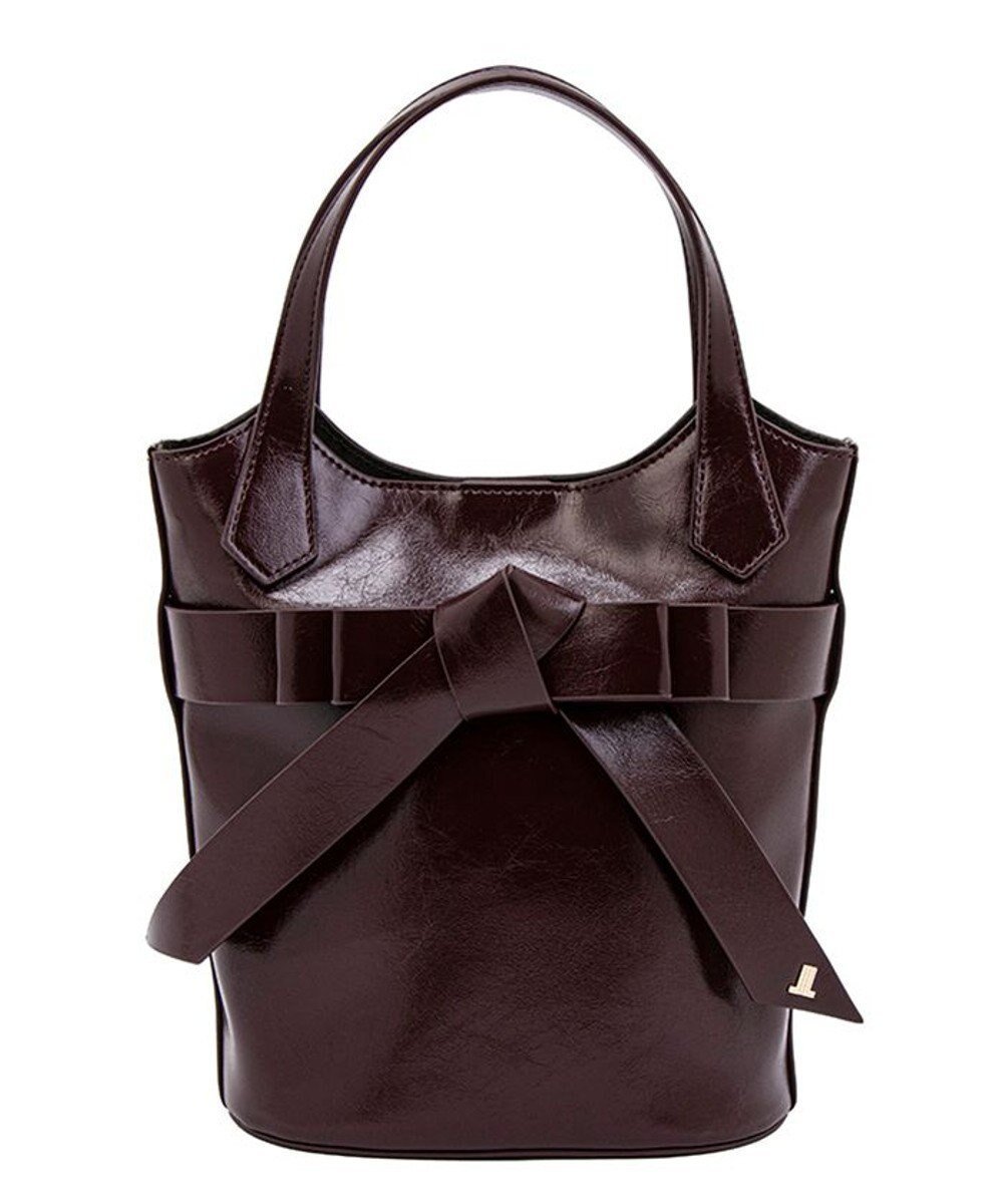 【ランバン オン ブルー/LANVIN en Bleu】のリュバン ミニトート インテリア・キッズ・メンズ・レディースファッション・服の通販 founy(ファニー) 　ファッション　Fashion　レディースファッション　Fashion for Women　バッグ　Bags　リボン　Ribbon, Bow　ワンポイント　One Point, Statement Accent　ボルドー|ID: prp329100004655209 ipo3291000000033666377
