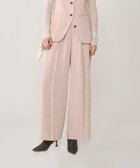 【グレース コンチネンタル/GRACE CONTINENTAL】のクラッシュサテンパンツ ピンク|ID: prp329100004655214 ipo3291000000033666590