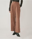 【グレース コンチネンタル/GRACE CONTINENTAL】のクラッシュサテンパンツ ブラウン|ID: prp329100004655214 ipo3291000000033666592