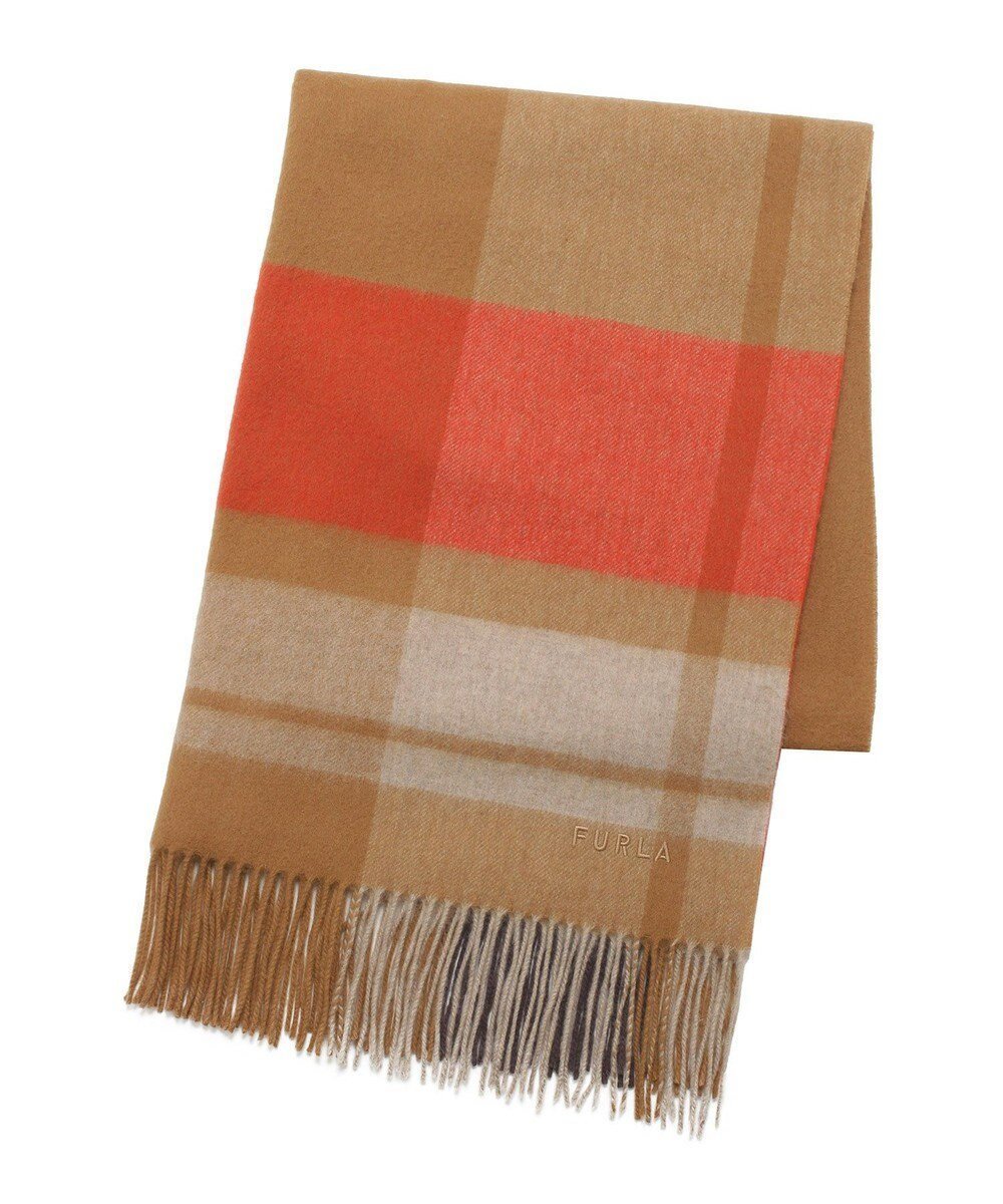 【ムーンバット/MOONBAT】の【洗える】FURLA ウール100%超大判ブロックチェックストールマフラー/幅70cm 人気、トレンドファッション・服の通販 founy(ファニー) 　ファッション　Fashion　レディースファッション　Fashion for Women　ストール　Soft & Warm Scarves　マフラー・スヌード / 冬小物の定番　Scarves & Mufflers　イタリア　Italy　エレガント 上品　Elegant　洗える　Machine Washable　コレクション　Collection, Seasonal Line　ショール　Shawl, Wrap　シンプル　Simple, Minimal　ストール　Stole, Wrap　チェック　Check, Plaid, Tartan　パターン　Pattern, Design Print　ビッグ　Big, Oversized　ブロック　Block, Solid Block Pattern　マフラー　Scarf, Muffler　A/W・秋冬　Autumn/Winter　 other-1|ID: prp329100004655222 ipo3291000000034231304