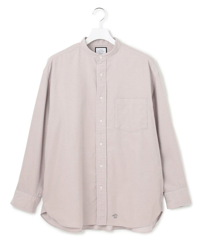 【ジェイプレスヨークストリート/J.PRESS YORK STREET】の【UNISEX】コーデュロイ バンドカラーシャツ インテリア・キッズ・メンズ・レディースファッション・服の通販 founy(ファニー) https://founy.com/ ファッション Fashion レディースファッション Fashion for Women トップス・カットソー Cut & Sew Tops シャツ・ブラウス・オフィスカジュアル Elegant Blouses & Button-Ups ユニセックス Unisex, Genderless インナー Innerwear コーデュロイ Corduroy, Cord Fabric ボトム Bottoms, Lower Wear 定番 Standard, Basic Item A/W・秋冬 Autumn/Winter |ID: prp329100004655226 ipo3291000000033666978