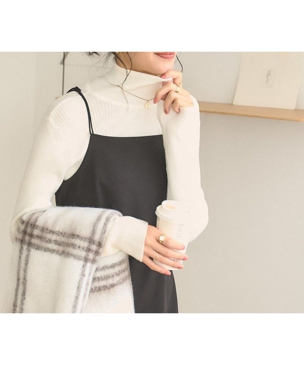 【ウィゴー/WEGO】の【手洗い可】タートルネックニット インテリア・キッズ・メンズ・レディースファッション・服の通販 founy(ファニー) 　ファッション　Fashion　レディースファッション　Fashion for Women　トップス・カットソー　Cut & Sew Tops　ニット　Knit Tops & Sweaters　タートルネック・ハイネックトップス　Turtlenecks & High-Neck Tops　インナー　Innerwear　秋　Autumn　今季　This Season, Current Season　スウェット / スエット　Sweatshirt, Sweatwear　ストレート　Straight, Straight Cut　スマホ　Smartphone, Mobile Device　セーター　Sweater, Knitwear　タートル　Turtleneck, Turtle Collar　タートルネック　Turtleneck, High Neck　トレンド　Trend, Trending Now　定番　Standard, Basic Item　長袖　Long Sleeve, Full Sleeve　ハイネック　High Neck, Mock Neck　フィット　Fit, Slim Fit　無地　Plain, Solid Color　冬　Winter / This Winter　A/W・秋冬　Autumn/Winter　おすすめ　Recommended / Our Picks　ホワイト|ID: prp329100004655228 ipo3291000000033667050