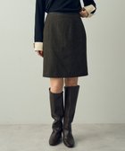 【イェッカ ヴェッカ/YECCA VECCA】のツイードパイピングスカート Brown|ID: prp329100004655244 ipo3291000000033667695