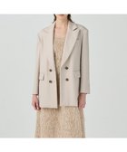 【グレース コンチネンタル/GRACE CONTINENTAL】のオーバーサイズコートジャケット ベージュ|ID: prp329100004655291 ipo3291000000033668681