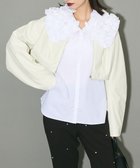 【グリーンパークス/Green Parks】のフェイクレザーショートブルゾン Ivory|ID: prp329100004655315 ipo3291000000033668864