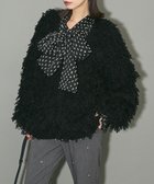 【グリーンパークス/Green Parks】のフリンジニットカーディガン 人気、トレンドファッション・服の通販 founy(ファニー) ファッション Fashion レディースファッション Fashion for Women トップス・カットソー Cut & Sew Tops ニット Knit Tops & Sweaters カーディガン・羽織り Layered Style Cardigans カーディガン Cardigan, Knitwear ショルダー Shoulder, Shoulder Strap トレンド Trend, Trending Now ドロップ Drop Shoulder, Dropped Style ビッグ Big, Oversized フェミニン Feminine, Girly フォルム Silhouette, Form フリンジ Fringe, Tassel ポケット Pocket, Pocket Detail リラックス Relax, Relaxed Fit ループ Loop, Loop Knit ロング Long, Long-Length A/W・秋冬 Autumn/Winter thumbnail Black|ID: prp329100004655324 ipo3291000000033668939