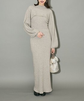 【グリーンパークス/Green Parks】のボレロ付ニットワンピース 人気、トレンドファッション・服の通販 founy(ファニー) ファッション Fashion レディースファッション Fashion for Women アウター Coat / Outerwear Collection ボレロ・ショート丈ジャケット / ドレス羽織りに Boleros & Short Jackets ワンピース Dresses ニットワンピース Knit Dresses エレガント 上品 Elegant キャミソール Camisole, Spaghetti Strap Top キャミワンピース Cami Dress, Slip Dress シェイプ Shape, Slim Fit ショート Short, Short Length スタイリッシュ Stylish, Fashionable スリーブ Sleeve, Long Sleeve / Short Sleeve トレンド Trend, Trending Now ハイネック High Neck, Mock Neck バルーン Balloon, Balloon Silhouette フェミニン Feminine, Girly ボレロ Bolero, Short Cardigan ポケット Pocket, Pocket Detail A/W・秋冬 Autumn/Winter おすすめ Recommended / Our Picks |ID:prp329100004655325