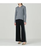 【グレース コンチネンタル/GRACE CONTINENTAL】のウールジャージトラックパンツ ブラック|ID: prp329100004655334 ipo3291000000033669058