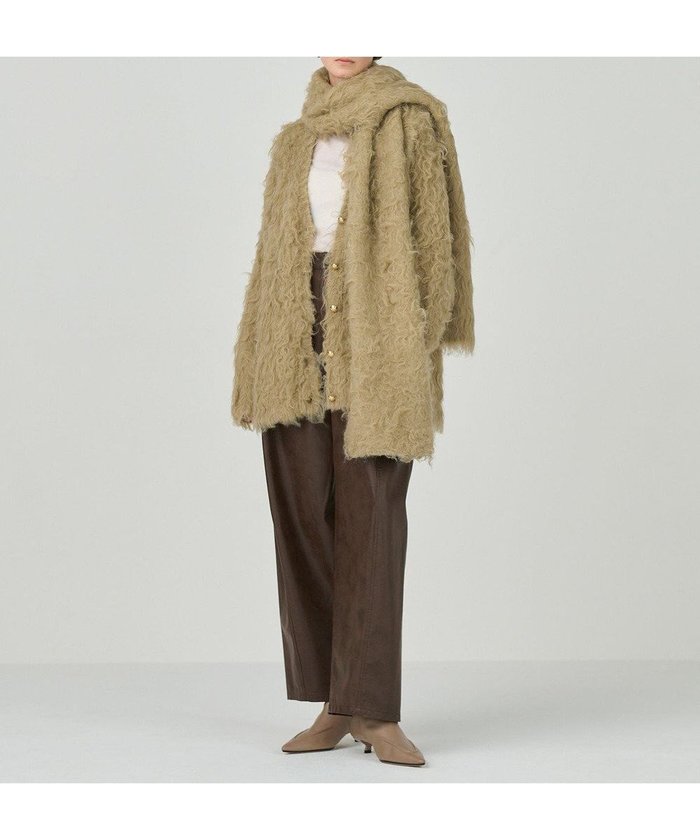 【グレース コンチネンタル/GRACE CONTINENTAL】のクラッシュレザーエッグパンツ インテリア・キッズ・メンズ・レディースファッション・服の通販 founy(ファニー) https://founy.com/ ファッション Fashion レディースファッション Fashion for Women パンツ Pants & Trousers フェイクレザー Faux Leather, PU Leather フォルム Silhouette, Form 夏 Summer S/S・春夏 SS, Spring/Summer, Warm Season A/W・秋冬 Autumn/Winter |ID: prp329100004655335 ipo3291000000033669059