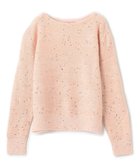 【トッカ/TOCCA】のSNOW SRORM KNIT ニットプルオーバー 人気、トレンドファッション・服の通販 founy(ファニー) ファッション Fashion レディースファッション Fashion for Women トップス・カットソー Cut & Sew Tops ニット Knit Tops & Sweaters カジュアルプルオーバー・ニットトップス Pullovers & Knit Tops / Casual Pullovers 2024年 2024 2024-2025秋冬・A/W Autumn/Winter 2024–25 AW24–25 冬 Winter / This Winter コンパクト Compact, Small Size スパンコール Sequins, Sequin Embellishment セーター Sweater, Knitwear A/W・秋冬 Autumn/Winter thumbnail ピンク系|ID: prp329100004655338 ipo3291000000033669077