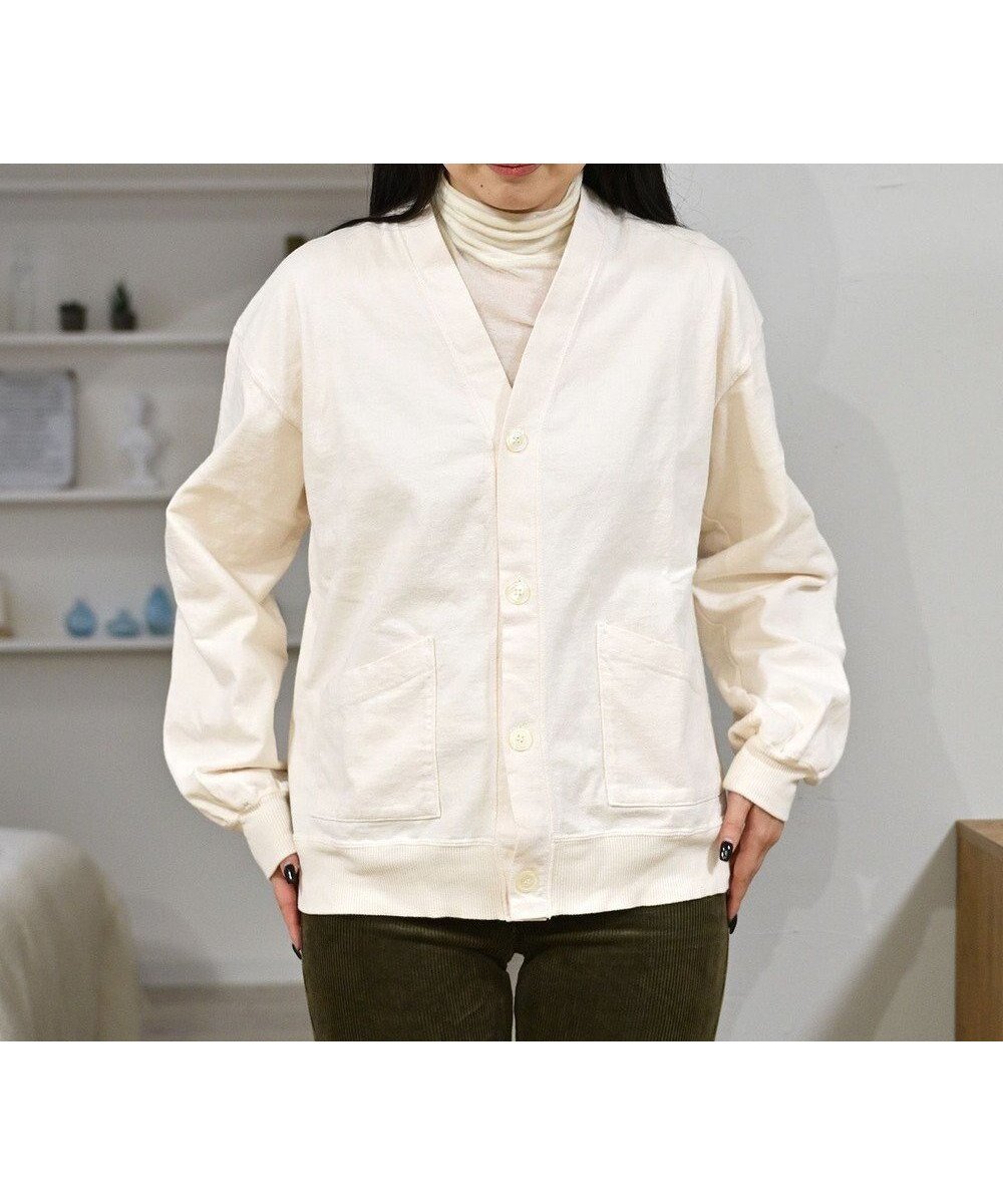 【サキュウ/caqu】のcaqu x GoodOn 9ozジャージー カーディガン インテリア・キッズ・メンズ・レディースファッション・服の通販 founy(ファニー) ファッション Fashion レディースファッション Fashion for Women トップス・カットソー Cut & Sew Tops カーディガン・羽織り Layered Style Cardigans シャツ・ブラウス・オフィスカジュアル Elegant Blouses & Button-Ups ロングTシャツ・Tシャツ Longline T-Shirts & Tees カットソー・ベーシックTシャツ Cut-and-Sewn Tops / Stretch Tees & Basics カットソー Cut and Sewn Top カーディガン Cardigan, Knitwear ジーンズ Jeans, Denim Pants A/W・秋冬 Autumn/Winter S/S・春夏 SS, Spring/Summer, Warm Season 夏 Summer ivory|ID: prp329100004655344 ipo3291000000033669133