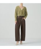 【グレース コンチネンタル/GRACE CONTINENTAL】のフェザーzipニットカーディガン 人気、トレンドファッション・服の通販 founy(ファニー) ファッション Fashion レディースファッション Fashion for Women トップス・カットソー Cut & Sew Tops ニット Knit Tops & Sweaters カーディガン・羽織り Layered Style Cardigans カーディガン Cardigan, Knitwear スマート Smart, Elegant ダブル Double, Double-Breasted バランス Balance, Style Balance フェザー Feather, Feather Detail フロント Front, Front Design ワイド Wide, Wide Fit 冬 Winter / This Winter 夏 Summer S/S・春夏 SS, Spring/Summer, Warm Season A/W・秋冬 Autumn/Winter thumbnail カーキ|ID: prp329100004655350 ipo3291000000033669174