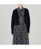 【グレース コンチネンタル/GRACE CONTINENTAL】のフェザーzipニットカーディガン 人気、トレンドファッション・服の通販 founy(ファニー) ファッション Fashion レディースファッション Fashion for Women トップス・カットソー Cut & Sew Tops ニット Knit Tops & Sweaters カーディガン・羽織り Layered Style Cardigans カーディガン Cardigan, Knitwear スマート Smart, Elegant ダブル Double, Double-Breasted バランス Balance, Style Balance フェザー Feather, Feather Detail フロント Front, Front Design ワイド Wide, Wide Fit 冬 Winter / This Winter 夏 Summer S/S・春夏 SS, Spring/Summer, Warm Season A/W・秋冬 Autumn/Winter thumbnail ブラック|ID: prp329100004655350 ipo3291000000033669175