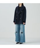 【グレース コンチネンタル/GRACE CONTINENTAL】のモヘヤシャギーPコート ネイビー|ID: prp329100004655354 ipo3291000000033669190