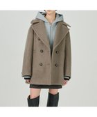 【グレース コンチネンタル/GRACE CONTINENTAL】のモヘヤシャギーPコート カーキ|ID: prp329100004655354 ipo3291000000033669191
