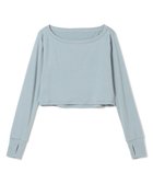 【チャコット/Chacott】のロングスリーブトップ サックスブルー|ID: prp329100004655360 ipo3291000000033669216
