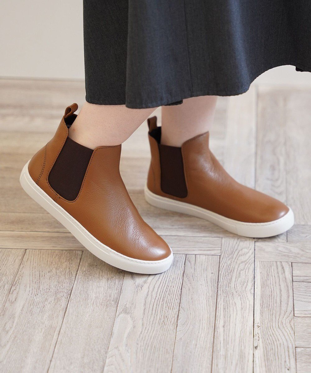 【ポインター/Pointer】の本革サイドゴアショートブーツ インテリア・キッズ・メンズ・レディースファッション・服の通販 founy(ファニー) ファッション Fashion レディースファッション Fashion for Women ショート Short, Short Length スニーカー Sneakers, Trainers 定番 Standard, Basic Item A/W・秋冬 Autumn/Winter ライトブラウン|ID: prp329100004655365 ipo3291000000034230666