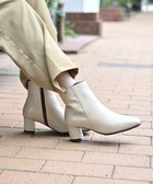 【ポインター/Pointer】の本革ショートブーツ ベージュ|ID: prp329100004655366 ipo3291000000034059983