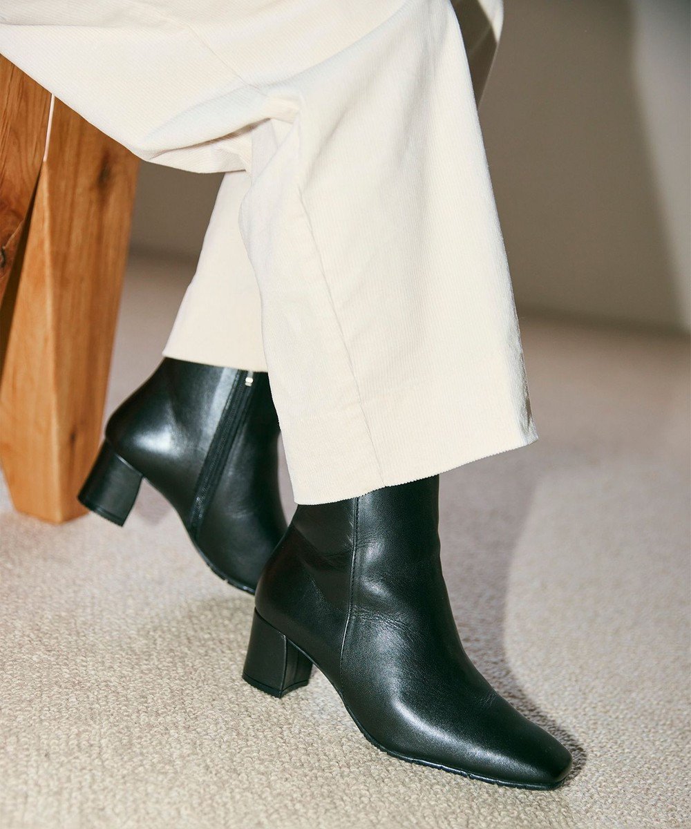 【ポインター/Pointer】の本革ショートブーツ インテリア・キッズ・メンズ・レディースファッション・服の通販 founy(ファニー) ファッション Fashion レディースファッション Fashion for Women ショート Short, Short Length シンプル Simple, Minimal A/W・秋冬 Autumn/Winter ブラック|ID: prp329100004655366 ipo3291000000034807978