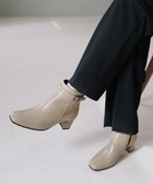 【ポインター/Pointer】の本革スエードコンビショートブーツ グレージュ|ID: prp329100004655367 ipo3291000000033669275