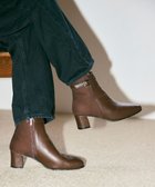 【ポインター/Pointer】の本革スエードコンビショートブーツ ダークブラウン|ID: prp329100004655367 ipo3291000000034769401