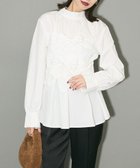 【グリーンパークス/Green Parks】のリボンデザインハイネックブラウス 人気、トレンドファッション・服の通販 founy(ファニー) ファッション Fashion レディースファッション Fashion for Women トップス・カットソー Cut & Sew Tops シャツ・ブラウス・オフィスカジュアル Elegant Blouses & Button-Ups エレガント 上品 Elegant カフス Cuff Design ギャザー Gathered, Ruffled クラシカル Classical, Vintage-Inspired クラシック Classic, Timeless Style スリーブ Sleeve, Long Sleeve / Short Sleeve タイトスカート Pencil Skirt, Tight Skirt トレンド Trend, Trending Now ハイネック High Neck, Mock Neck フォルム Silhouette, Form フロント Front, Front Design ペプラム Peplum, Flared Hem ポケット Pocket, Pocket Detail リボン Ribbon, Bow A/W・秋冬 Autumn/Winter おすすめ Recommended / Our Picks thumbnail Off White|ID: prp329100004655368 ipo3291000000033669282