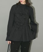 【グリーンパークス/Green Parks】のリボンデザインハイネックブラウス 人気、トレンドファッション・服の通販 founy(ファニー) ファッション Fashion レディースファッション Fashion for Women トップス・カットソー Cut & Sew Tops シャツ・ブラウス・オフィスカジュアル Elegant Blouses & Button-Ups エレガント 上品 Elegant カフス Cuff Design ギャザー Gathered, Ruffled クラシカル Classical, Vintage-Inspired クラシック Classic, Timeless Style スリーブ Sleeve, Long Sleeve / Short Sleeve タイトスカート Pencil Skirt, Tight Skirt トレンド Trend, Trending Now ハイネック High Neck, Mock Neck フォルム Silhouette, Form フロント Front, Front Design ペプラム Peplum, Flared Hem ポケット Pocket, Pocket Detail リボン Ribbon, Bow A/W・秋冬 Autumn/Winter おすすめ Recommended / Our Picks thumbnail Black|ID: prp329100004655368 ipo3291000000033669283