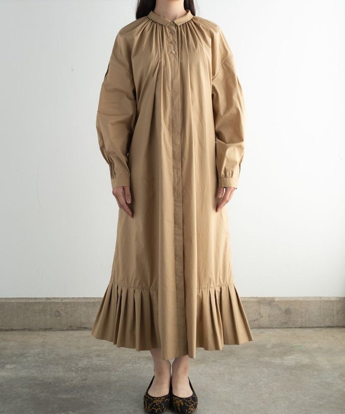 【ムーク/muuc】の〈オーガニックコットン〉〈コットンブロード生地〉〈カラーにより異なる生地〉〈通年着られる〉コットン裾プリ ーツ 前開き ワンピース インテリア・キッズ・メンズ・レディースファッション・服の通販 founy(ファニー) https://founy.com/ ファッション Fashion レディースファッション Fashion for Women ワンピース Dresses 春 Spring キャンバス Canvas, Canvas Fabric ギャザー Gathered, Ruffled クラシック Classic, Timeless Style コンパクト Compact, Small Size 手編み Hand-Knitted, Handmade Knit パターン Pattern, Design Print ブロード Broadcloth, Fine Cotton プリーツ Pleats, Pleated A/W・秋冬 Autumn/Winter S/S・春夏 SS, Spring/Summer, Warm Season 再入荷 Restock / Back in Stock 夏 Summer エレガント 上品 Elegant |ID: prp329100004655373 ipo3291000000033669299