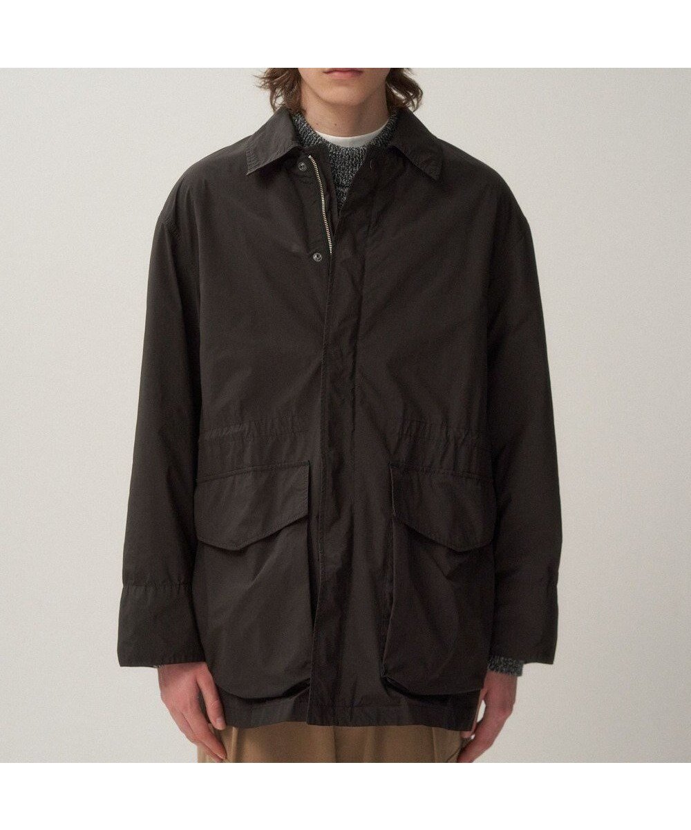 【エイトン/ATON】のAIR WEATHER フィールドコート - UNISEX インテリア・キッズ・メンズ・レディースファッション・服の通販 founy(ファニー) 　ファッション　Fashion　レディースファッション　Fashion for Women　アウター　Coat / Outerwear Collection　コート・ロングコート・ピーコート　Long Coats, Peacoats & More　レディースジャケット・軽アウター　Jackets　モッズコート・ミリタリー風アウター　Mods & Field Coats　ジャケット　Jacket, Outerwear　ポケット　Pocket, Pocket Detail　ミリタリー　Military, Army Style　モッズコート　Mods Coat, Military Parka　ユニセックス　Unisex, Genderless　ライナー　Liner, Inner Layer　A/W・秋冬　Autumn/Winter　BLACK|ID: prp329100004655393 ipo3291000000033669439