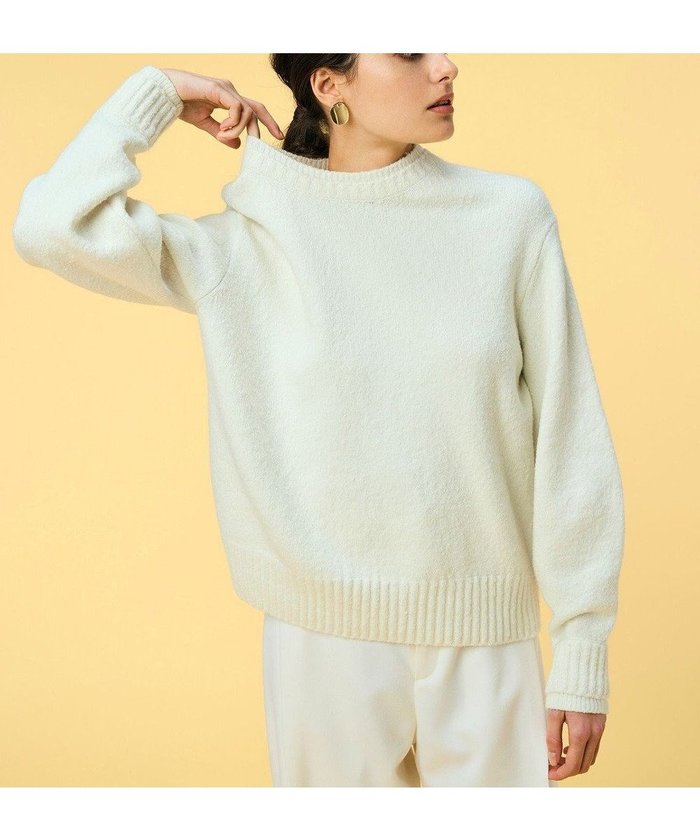 【ベイジ,/BEIGE,】の【洗える】BERTAINA / 配色リンキングクルーネックニット インテリア・キッズ・メンズ・レディースファッション・服の通販 founy(ファニー) https://founy.com/ ファッション Fashion レディースファッション Fashion for Women トップス・カットソー Cut & Sew Tops ニット Knit Tops & Sweaters シンプル Simple, Minimal ストレッチ Stretch, Stretchy Fabric ストール Stole, Wrap センター Center, Center Line セーター Sweater, Knitwear 洗える Machine Washable A/W・秋冬 Autumn/Winter |ID: prp329100004655424 ipo3291000000033669710