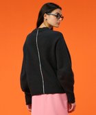 【ベイジ,/BEIGE,】の【洗える】BERTAINA / 配色リンキングクルーネックニット C.Gray×Ecru|ID: prp329100004655424 ipo3291000000033669716