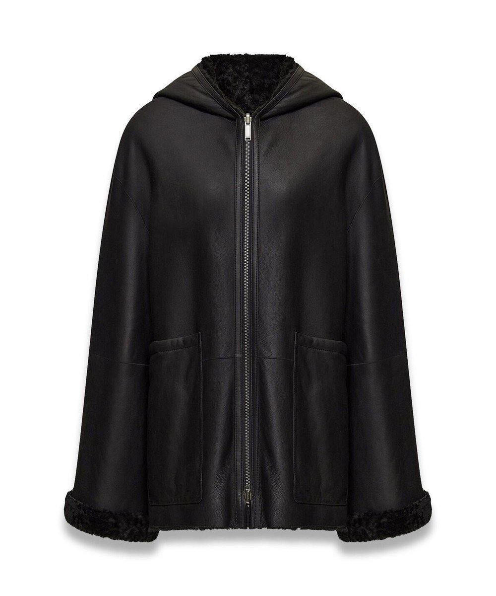 【ジョゼフ/JOSEPH】のシェアリング リバーシブルジャケット インテリア・キッズ・メンズ・レディースファッション・服の通販 founy(ファニー) 　ファッション　Fashion　レディースファッション　Fashion for Women　アウター　Coat / Outerwear Collection　コート・ロングコート・ピーコート　Long Coats, Peacoats & More　レディースジャケット・軽アウター　Jackets　ジャケット　Jacket, Outerwear　パッチ　Patch, Appliqué　ポケット　Pocket, Pocket Detail　A/W・秋冬　Autumn/Winter　Black|ID: prp329100004655441 ipo3291000000033670041
