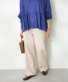 【クラフトスタンダードブティック/CRAFT STANDARD BOUTIQUE】のふくれジャガードパンツ Gray Beige|ID: prp329100004655443 ipo3291000000033670052