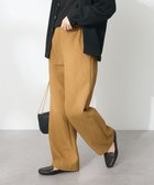 【クラフトスタンダードブティック/CRAFT STANDARD BOUTIQUE】のふくれジャガードパンツ Camel|ID: prp329100004655443 ipo3291000000033670055