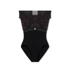 【チャコット/Chacott】のハイネックレオタード 人気、トレンドファッション・服の通販 founy(ファニー) ファッション Fashion レディースファッション Fashion for Women 新作・新入荷 New Arrivals / New In チュール Tulip, Tulip Motif ハイネック High Neck, Mock Neck プリント Print, Printed Pattern レース Lace, Lace Fabric エレガント 上品 Elegant 無地 Plain, Solid Color thumbnail ブラック|ID: prp329100004655448 ipo3291000000034388554