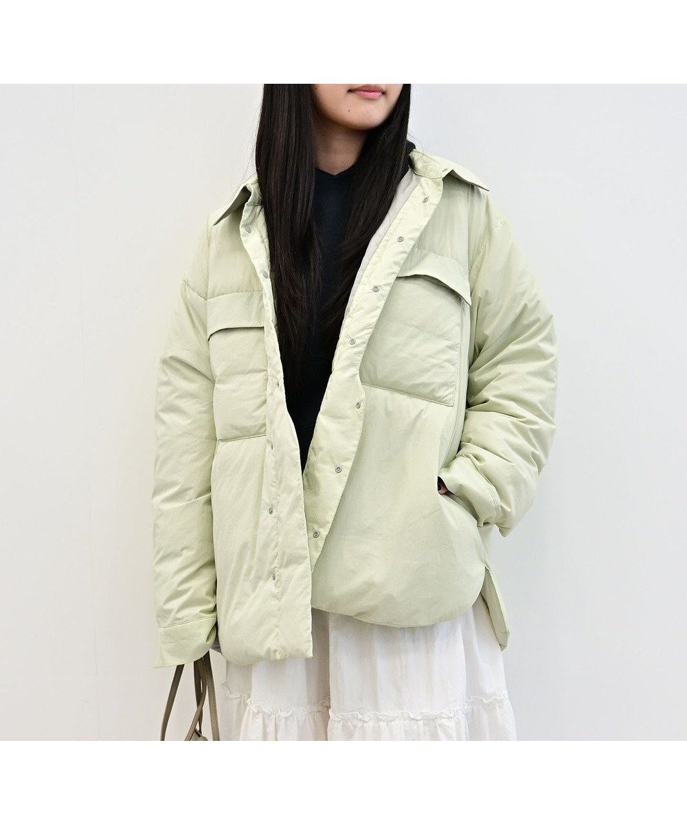 【ケーダブルディー/KWD】の2024年新作【日本製/高品質ダウン】LIGHT DOWN SHIRTS JACKET ライトダウンシャツジャケット インテリア・キッズ・メンズ・レディースファッション・服の通販 founy(ファニー) 　ファッション　Fashion　レディースファッション　Fashion for Women　アウター　Coat / Outerwear Collection　コート・ロングコート・ピーコート　Long Coats, Peacoats & More　レディースジャケット・軽アウター　Jackets　コレクション　Collection, Seasonal Line　軽量　Lightweight, Ultra Light　ジャケット　Jacket, Outerwear　ダウン　Down, Puffer　フィット　Fit, Slim Fit　フェザー　Feather, Feather Detail　フロント　Front, Front Design　ベスト　Vest, Waistcoat　ポケット　Pocket, Pocket Detail　A/W・秋冬　Autumn/Winter　日本製　Made In Japan　ライトイエロー|ID: prp329100004655466 ipo3291000000033670450