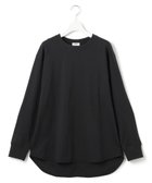 【ジェイプレスヨークストリート/J.PRESS YORK STREET】の【WOMEN】ラウンドヘム ロングスリーブTシャツ 人気、トレンドファッション・服の通販 founy(ファニー) ファッション Fashion レディースファッション Fashion for Women トップス・カットソー Cut & Sew Tops シャツ・ブラウス・オフィスカジュアル Elegant Blouses & Button-Ups ロングTシャツ・Tシャツ Longline T-Shirts & Tees カットソー・ベーシックTシャツ Cut-and-Sewn Tops / Stretch Tees & Basics インナー Innerwear カットソー Cut and Sewn Top スリーブ Sleeve, Long Sleeve / Short Sleeve タートル Turtleneck, Turtle Collar ロング Long, Long-Length A/W・秋冬 Autumn/Winter S/S・春夏 SS, Spring/Summer, Warm Season おすすめ Recommended / Our Picks 夏 Summer thumbnail ブラック系|ID: prp329100004655468 ipo3291000000033670466