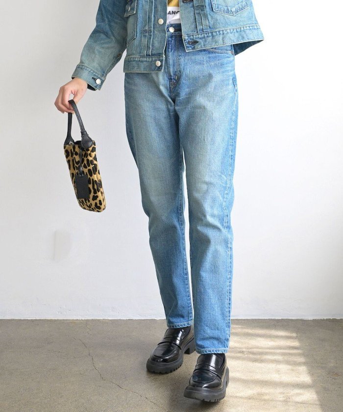 【サキュウ/caqu】のmodern tapered 腰回りユッタリ テーパードシルエットデニム インテリア・キッズ・メンズ・レディースファッション・服の通販 founy(ファニー) https://founy.com/ ファッション Fashion レディースファッション Fashion for Women パンツ Pants & Trousers デニムパンツ・ジーンズ・美脚デニム Denim Jeans & Pants インディゴ Indigo Denim ヴィンテージ Vintage Style ジーンズ Jeans, Denim Pants ストレッチ Stretch, Stretchy Fabric テーパード Tapered, Tapered Pants デニム Denim, Jeans Material ハンド Hand, Handmade 楽ちん Easy Fit, Comfortable A/W・秋冬 Autumn/Winter S/S・春夏 SS, Spring/Summer, Warm Season 夏 Summer |ID: prp329100004655494 ipo3291000000033670835