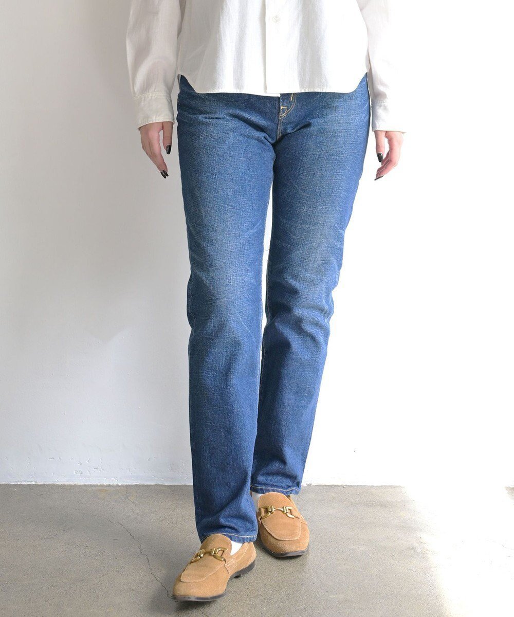【サキュウ/caqu】の【洗える/ストレッチ】modern tapered 腰回りユッタリ テーパードシルエットデニム インテリア・キッズ・メンズ・レディースファッション・服の通販 founy(ファニー) 　ファッション　Fashion　レディースファッション　Fashion for Women　パンツ　Pants & Trousers　デニムパンツ・ジーンズ・美脚デニム　Denim Jeans & Pants　インディゴ　Indigo Denim　ヴィンテージ　Vintage Style　洗える　Machine Washable　ジーンズ　Jeans, Denim Pants　ストレッチ　Stretch, Stretchy Fabric　テーパード　Tapered, Tapered Pants　デニム　Denim, Jeans Material　ハンド　Hand, Handmade　楽ちん　Easy Fit, Comfortable　A/W・秋冬　Autumn/Winter　S/S・春夏　SS, Spring/Summer, Warm Season　夏　Summer　1year|ID: prp329100004655494 ipo3291000000033670838