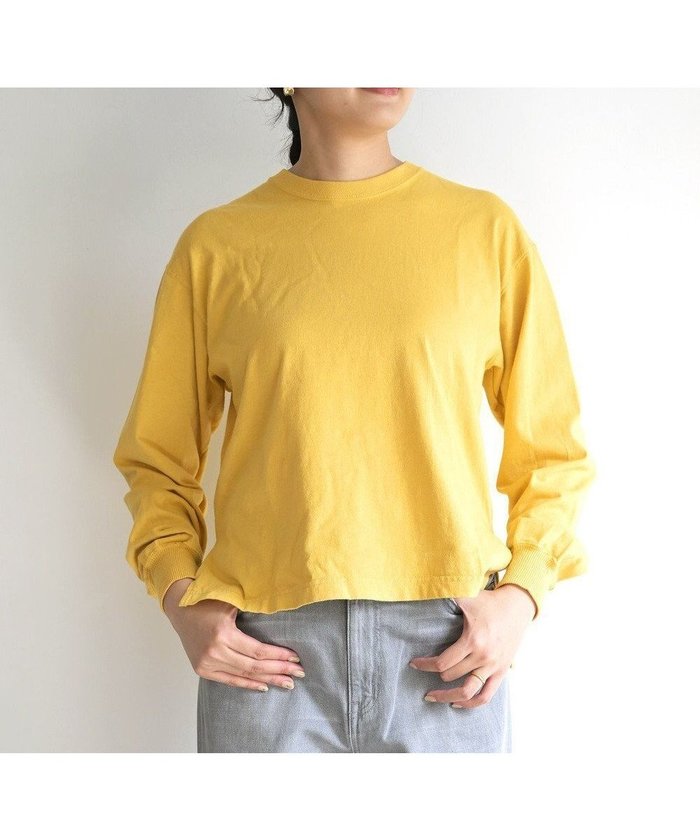 【サキュウ/caqu】のcaqu x good on short sleeve pocket tee サイドスリット入りL/S tee インテリア・キッズ・メンズ・レディースファッション・服の通販 founy(ファニー) https://founy.com/ ファッション Fashion レディースファッション Fashion for Women トップス・カットソー Cut & Sew Tops シャツ・ブラウス・オフィスカジュアル Elegant Blouses & Button-Ups ロングTシャツ・Tシャツ Longline T-Shirts & Tees カットソー・ベーシックTシャツ Cut-and-Sewn Tops / Stretch Tees & Basics カットソー Cut and Sewn Top ジーンズ Jeans, Denim Pants スリット Slit, Slit Detail リラックス Relax, Relaxed Fit A/W・秋冬 Autumn/Winter S/S・春夏 SS, Spring/Summer, Warm Season 夏 Summer |ID: prp329100004655497 ipo3291000000033670873