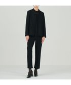 【グレース コンチネンタル/GRACE CONTINENTAL】のノーカラーレイヤードジャケット ブラック|ID: prp329100004655532 ipo3291000000033671355